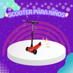 Scooter para Niños Ruedas LED